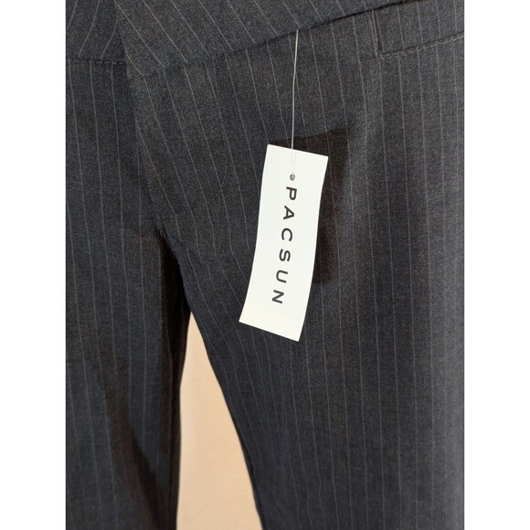 J. Galt PacSun Gray Pinstripe Dress Pants - Picture 4 of 10